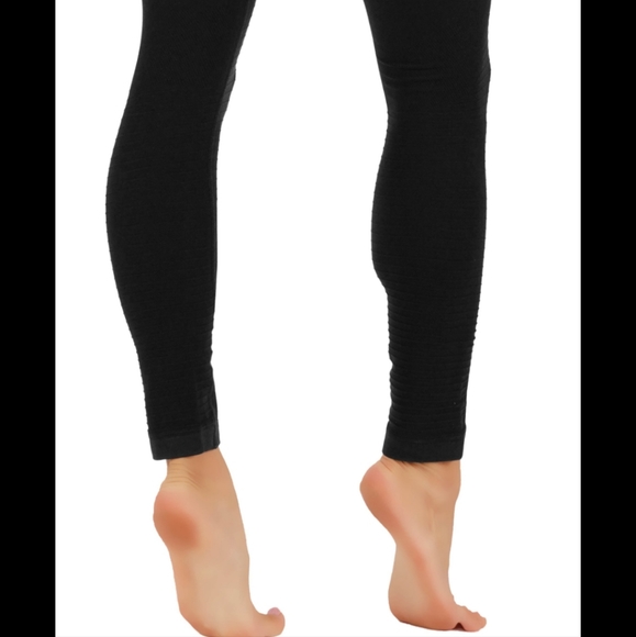 Workout Women's Leggings High Compression Full Length - Picture 3 of 5